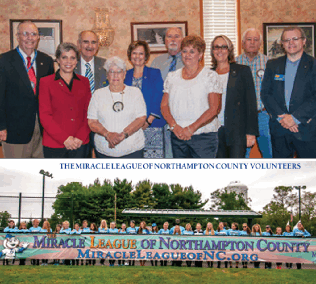 BIP presents check to MLNC