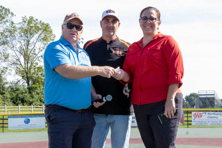 Lehigh Valley Men’s Softball League makes donation to MLNC