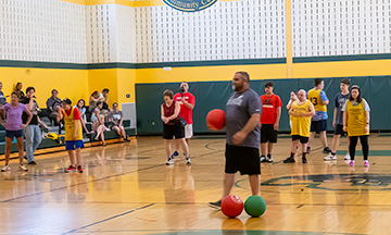 MLNC FIRST KICKBALL GAME
